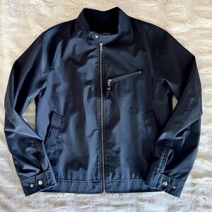 Banana Republic Men's Black Lightweight Rain Jacket, size M